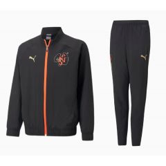 NJR Diamond Trainingspak Junior Zwart/Oranje_1