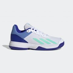 Courtflash indoorschoen Junior Wit/Blauw_1