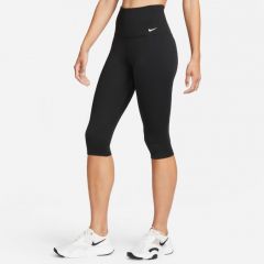 High-Waisted Capri Legging Dames Zwart_1