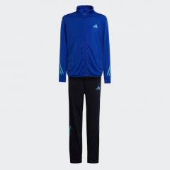 Tracksuit 3 Stripes Junior Blauw/Zwart_1