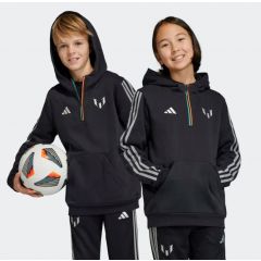 Messi Hoodie & Trainingsbroek Junior Zwart/Grijs_1