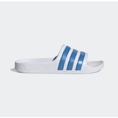 Adilette Aqua Wit/Blauw Junior_1