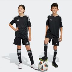 Tiro23 T-shirt en Short Junior Zwart/Wit_1