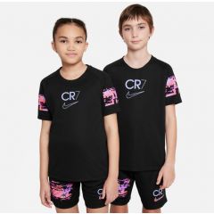 CR7 Dri-Fit T-shirt Junior Zwart/Paars/Blauw_1