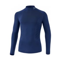 Athletic Longsleeve Nekkraag Navy_1