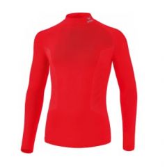 Athletic Longsleeve Nekkraag Rood 