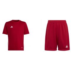 Tabela 23 T-shirt en Short Rood/Wit_1