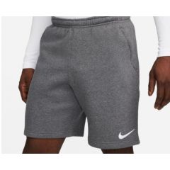 Park Fleece Short Donkergrijs/Wit_1