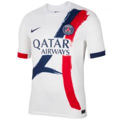 PSG Away Shirt 2024/25 Wit/Blauw/Rood_1