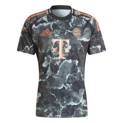 FC Bayern Away Jersey 2024/25 Zwart/Skyblue/Brons_1