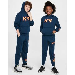 KM Club Fleece Joggingspak Marine/Geel_1