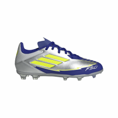 F50 League FG/MG Junior Messi Zilver/Blauw/Geel_1