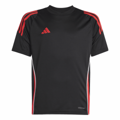 Tiro 24 T-shirt Junior Zwart/Rood_1