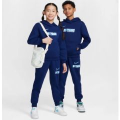 Erling Haaland Club Fleece Joggingspak JR Marine_1