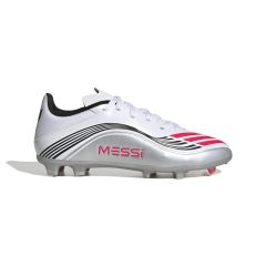 F50 Messi League FG/MG Junior Wit/Rood/Grijs_1