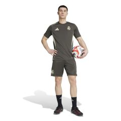 Real Madrid Trainings T-shirt & Short Donkergroen/Lichtgroen_1