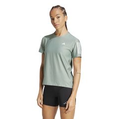 Running T-shirt Kakigroen/Wit_1