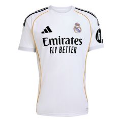 Real Madrid Home Shirt 2025/26 Wit/Geel/Zwart_1