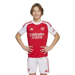 Arsenal Home Shirt & Short 2025/26 JR Rood/Wit_1