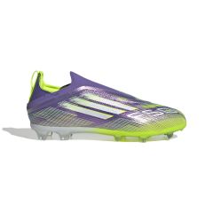 F50 Elite LL FG Junior Paars/Wit/Neongeel_1