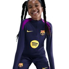 FCB Dri-Fit Strike Trainingspak Junior Donkerblauw/Paars/Geel _1