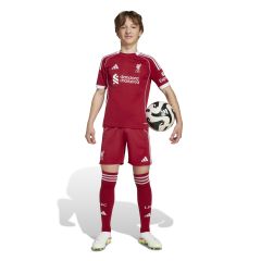 Liverpool Home Shirt & Short 2025/26 Junior Rood/Wit_1
