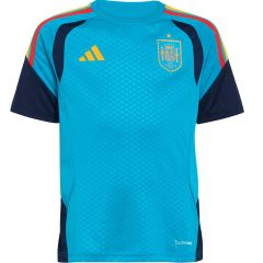 RFEF Spanje Training T-shirt WK26 Junior Curaçao/Marine/Geel_1