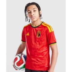 RBFA België Home Shirt & Short WK26 Junior Rood/Geel/Zwart_1