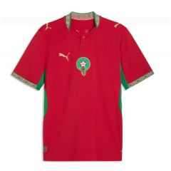 FRMF Marokko Home Shirt WK26 Rood/Groen/Goud_1