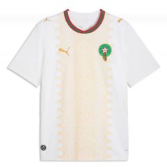 FRMF Marokko Away Shirt WK26 Wit/Goud/Groen/Rood_1