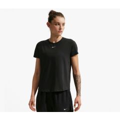 Nike One Classic Dri-Fit T-shirt Dames Zwart/Wit_1
