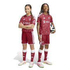 Liverpool Home Shirt & Short 2026/27 Rood/Wit Junior_1
