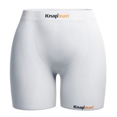 Knapman MIDI Compressie Short Dames 45% Wit_1