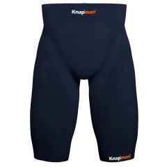 Knapman Compressie Short 25% Navy Blue_1