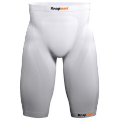 Knapman Compressie Short 25% Wit_1