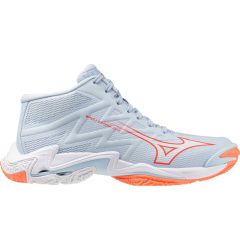 Wave Lightning Elite Mid Lichtblauw/Wit/Oranje_1