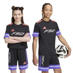 F50 T-shirt & Short Junior Zwart/Rood/Paars/Wit_1