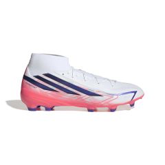 F50 Hyperfast League Mid FG/MG Wit/Roze/Donkerblauw_1